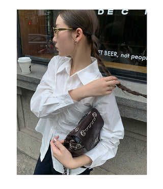 polo pleated shirt