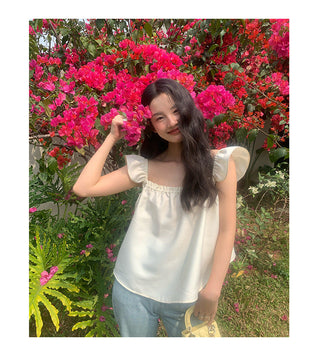 square sleeve top
