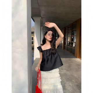 square sleeve top