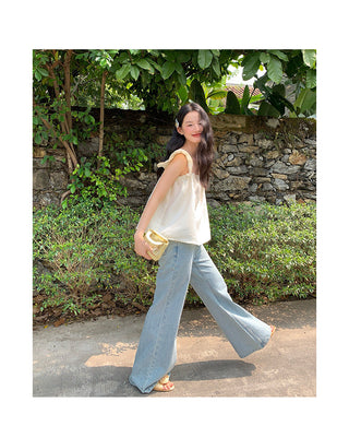 square sleeve top