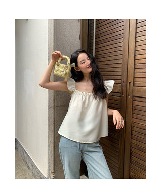 square sleeve top