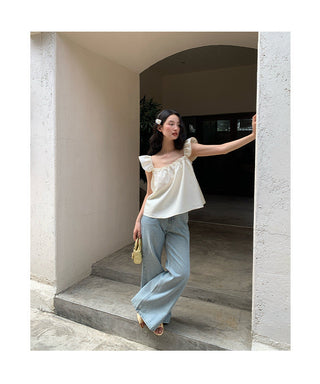 square sleeve top