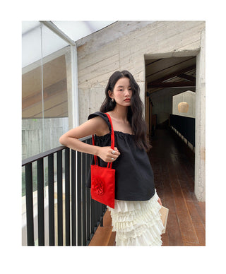 square sleeve top