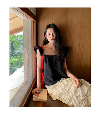 square sleeve top