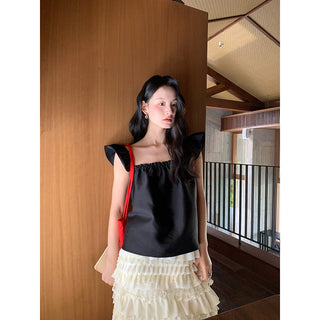 square sleeve top