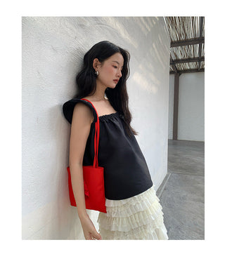 square sleeve top