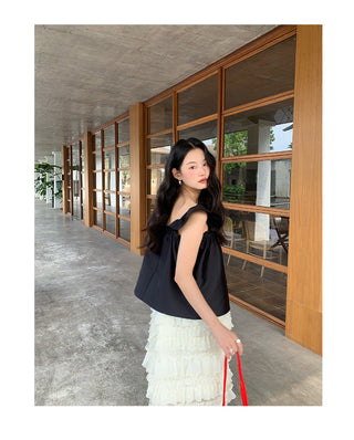 square sleeve top