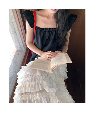 square sleeve top