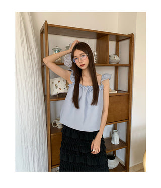square sleeve top