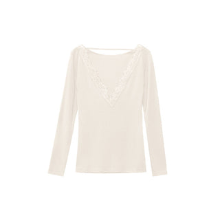 backless slim shirt