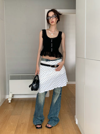 spaghetti-strap camisole
