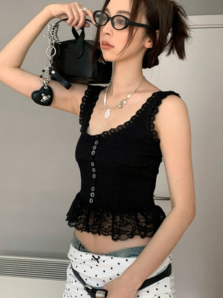 spaghetti-strap camisole