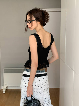 spaghetti-strap camisole