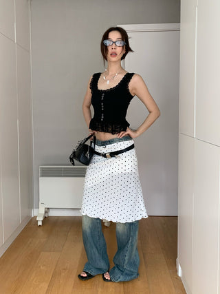 spaghetti-strap camisole