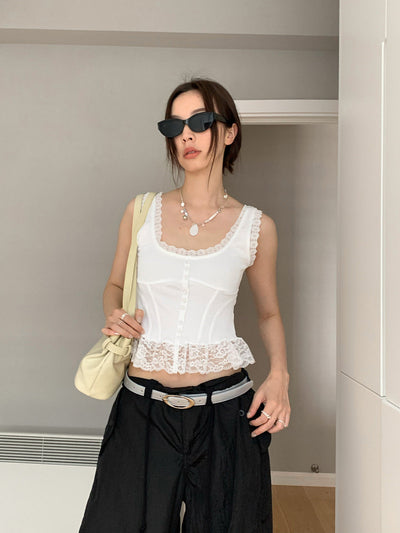 spaghetti-strap camisole