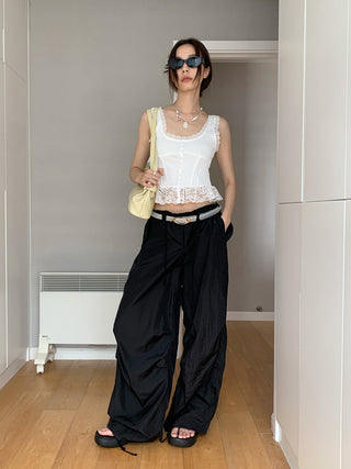 spaghetti-strap camisole