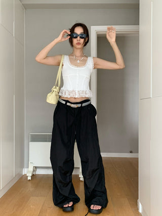 spaghetti-strap camisole