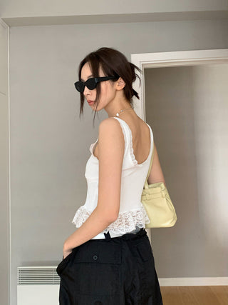 spaghetti-strap camisole