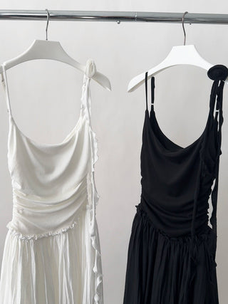 lace suspender dress