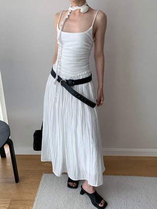 lace suspender dress