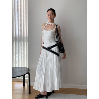 lace suspender dress