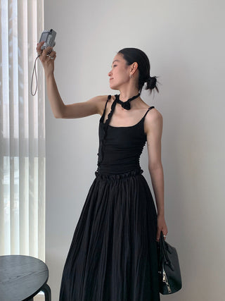 lace suspender dress