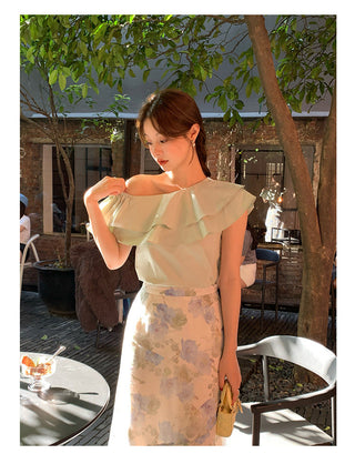cold-shoulder top