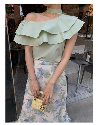 cold-shoulder top
