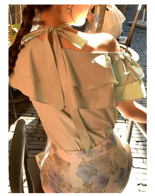 cold-shoulder top
