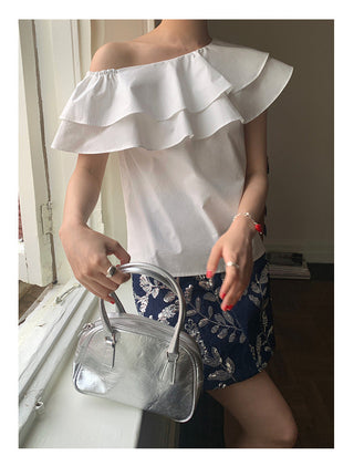 cold-shoulder top