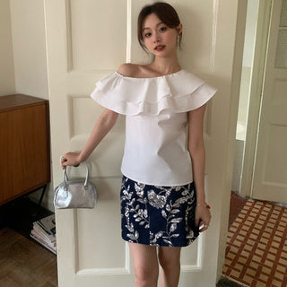 cold-shoulder top