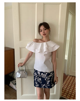 cold-shoulder top