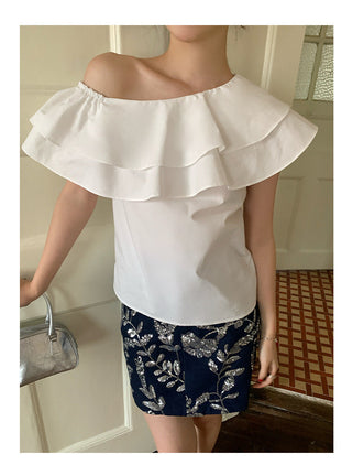 cold-shoulder top