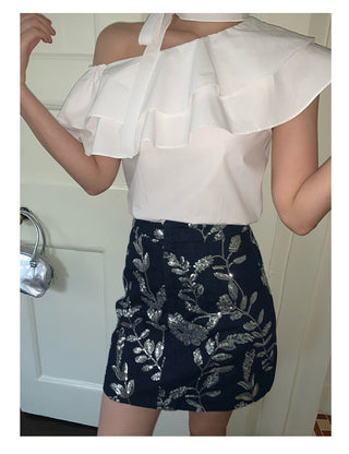 cold-shoulder top