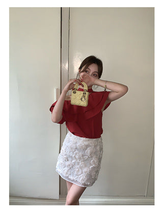 cold-shoulder top