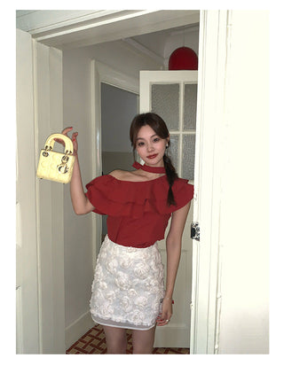 cold-shoulder top