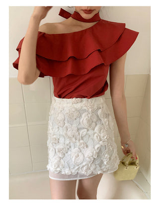 cold-shoulder top