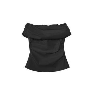 French off-shoulder slim top