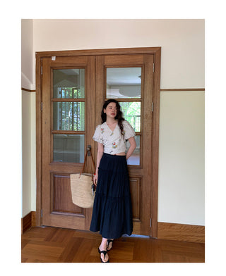 French puff sleeve top