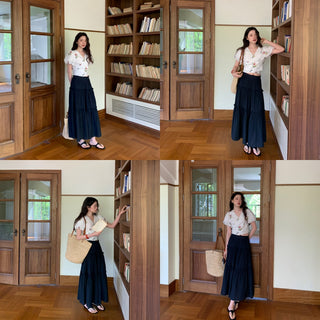 French puff sleeve top