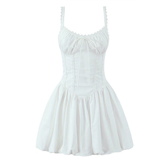 Fishbone lace dress