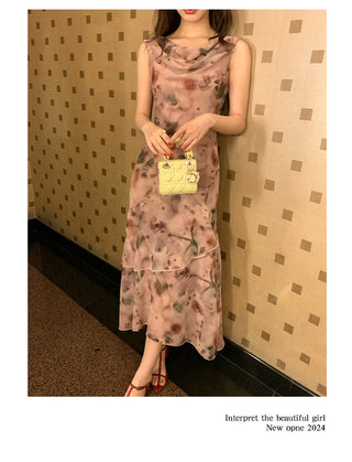 off-shoulder floral dress