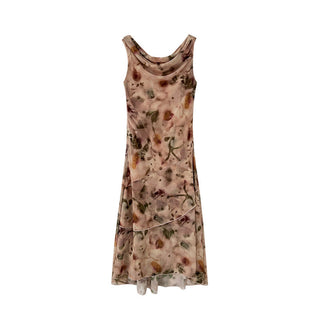 off-shoulder floral dress
