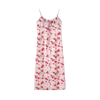 floral strap dress