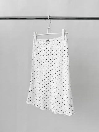 polka dot skirt