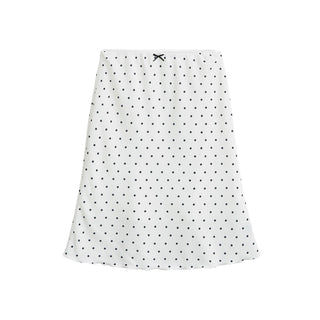 polka dot skirt