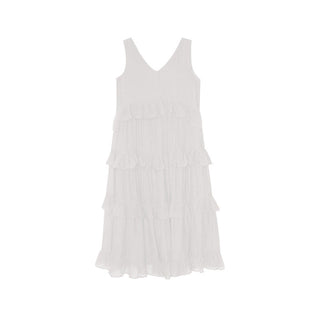 ruffled dress