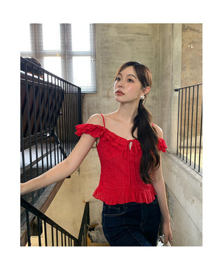 off-shoulder top