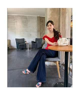 off-shoulder top