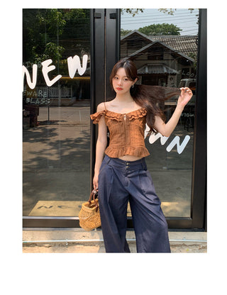 off-shoulder top